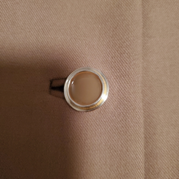 Lorandale Pure Wool 3 Button Coat w/Genuine Fox Fur Collar, Beige/Tan - Picture 8 of 12